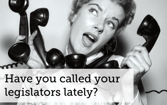 Call your legislators!